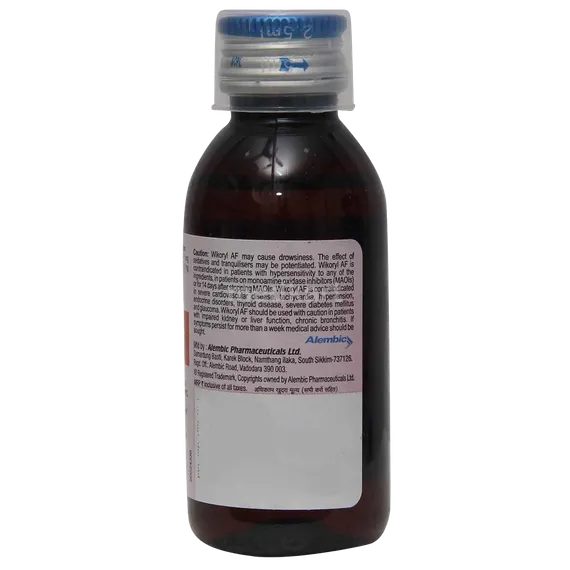 wikoryl af syrup 60 ml